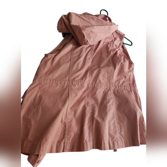 Love Tree Blush Pink Utility Vest - Picture 2 of 4